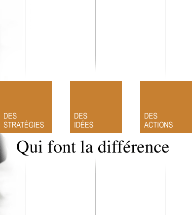 Des Stratfies, Des Ides, Des Actions, Qui font la diffrence